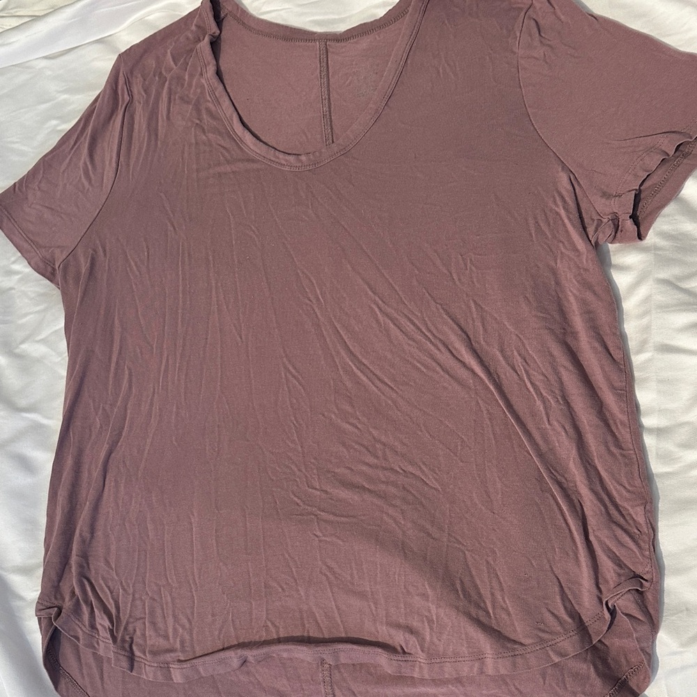 a new day Women's Dusty Purple Short Sleeve Tee